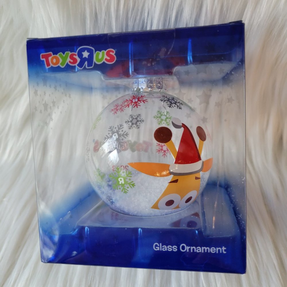 2023 Toys R Us Holiday Glass Ornament